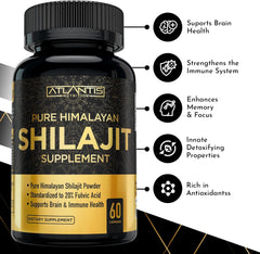 Shilajit Resin 60 Capsules